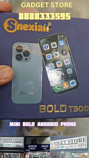 106K views · 1.1K reactions | Mini bold Android phone available at Gadget store | Ravi Kiran Gadget | Facebook