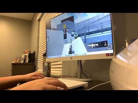 Playing glory kill, testing on Roblox