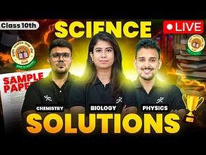 CBSE Class 10 Science Sample Paper Solution 2024-25 || LIVE Paper Analysis and Discussion
