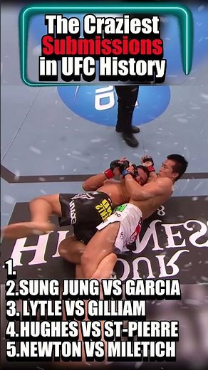 The Craziest Submissions in UFC History | When Technique Turns Violent