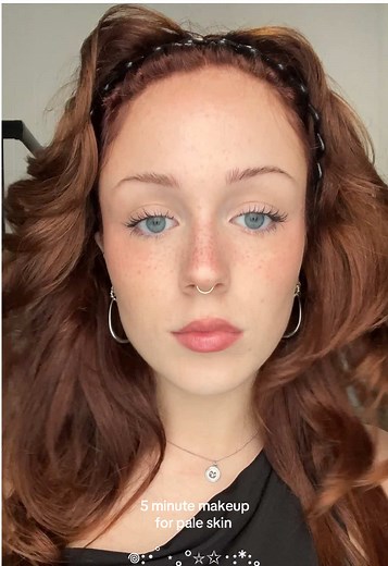 Quick Everyday Makeup Routine for Pale Skin