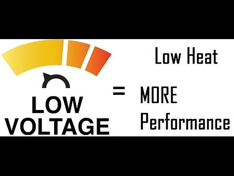 UnderVolt i7 6700HQ Skylake = More Performance, Low heat