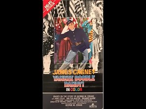 Opening and Closing To Yankee Doodle Dandy(Colorized Version) 1986 VHS