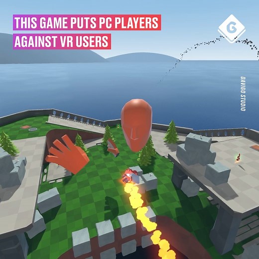 This game lets PC and VR users go head-to-head... 😍 Davigo | GAMINGbible