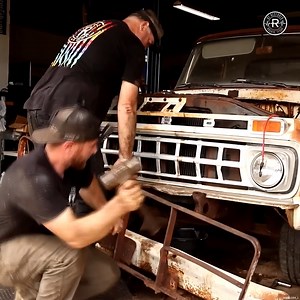 1.1M views · 15K reactions | Abandoned Long Bed Farm Truck Converted Into Short Bed Hot Rod | Restored | Facebook