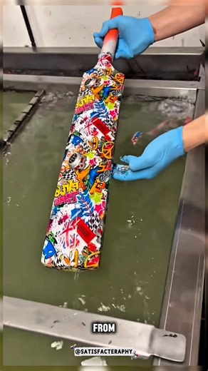 Satisfying Hydrographic Process, The Secret Behind Perfect Patterns #art #shortvideo #satisfying