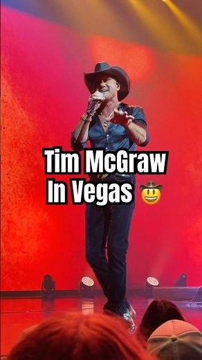 Tim McGraw Live in Las Vegas 🤠 Inside the Colosseum Concert Experience!