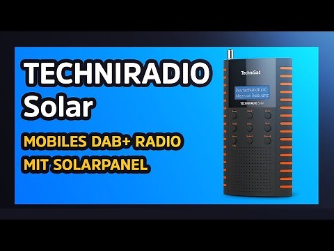 Short Review TECHNIRADIO Solar | Mobiles DAB+/UKW-Radio mit Aufladung über Solarpanel | TechniSat
