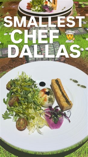 Mira Ruby | McKinney & Dallas Foodie | THE WORLD’S SMALLEST CHEF 👨‍🍳 IS SERVING BIG TEXAS ENERGY IN DALLAS 🤠✨ Le Petit Chef has traveled the globe to bring a 5-course, 2-hour... | Instagram