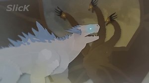 Shimo vs King Ghidorah: Monsterverse Animation