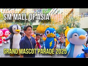 Welcoming 2025 with Mall of Asia's Grand Mascot Parade | MOA 360 LED, and Fireworks Display
