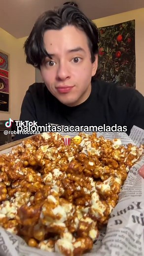 Receta fácil de palomitas acarameladas para disfrutar