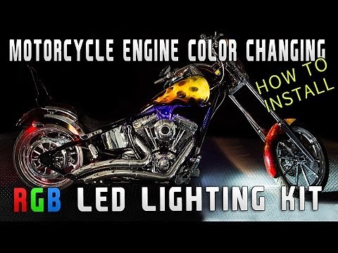 How to Install Motorcycle Color Changing LED RGB Kit