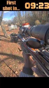 Before Zeroing the Scope | Ravin LR Crossbow Test | #metarayban #Ravin #Shorts