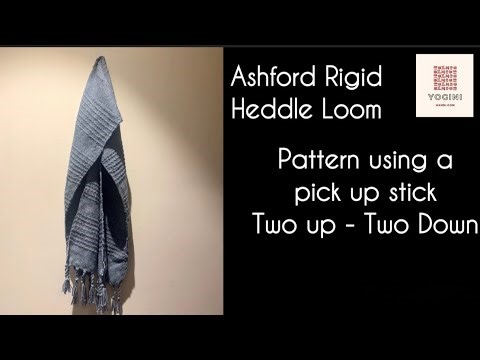 Pattern Using a pick up stick | Ashford Rigid Heddle Loom