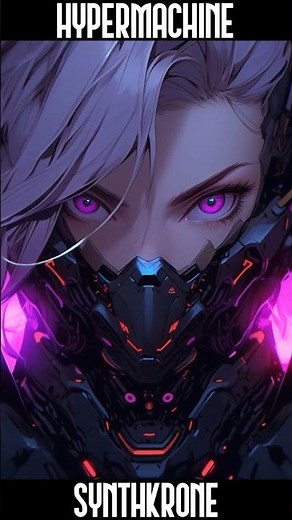 HYPERMACHINE 🎸🎶 #synthrock #synthwave #retrowave #cyberpunk #anime #heavymetal #metal #rock