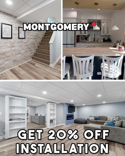 15 reactions | We’re looking for 150 Homeowners in MONTGOMERY ready to transform their BASEMENT into a dream living space! ✨This Month Only:  FREE Design Consultation Right at Home  Save 20% on Installation  Simple, Flexible Financing Options Tap “Learn More” to get started today! | Matrix Basement Finishing | Facebook