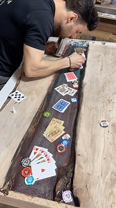 318K views · 184 reactions | Custom poker table commission in the works  — Use code ‘BUILTBYBEN’ for a discount on @superclearepoxy . . . . #epoxy #wood #woodworker #epoxyart #resinart #satisfying #poker | BuiltbyBen Wood Co | Facebook
