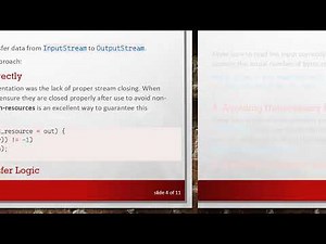 Efficiently Convert InputStream to StringBuilder and StringBuilder to OutputStream in Java