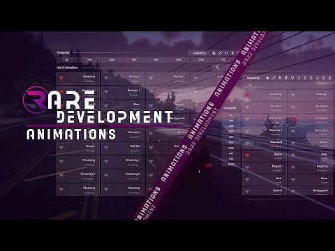 [STANDALONE] r_animations - Most advanced fivem animations menu