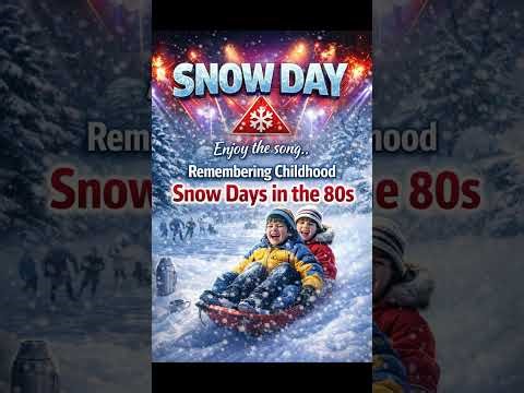 Snow Days (Full Song) Remembering our childhood snow days in the 80's