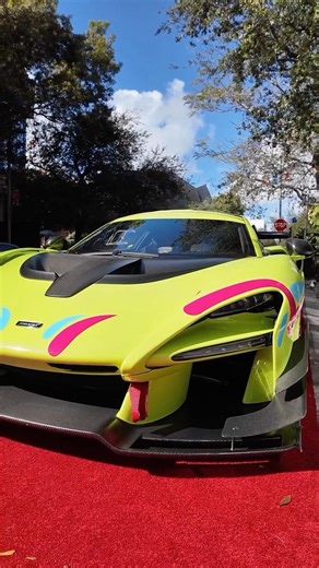 The McLaren Senna GTR takes things to a whole different level at the Miami Concours