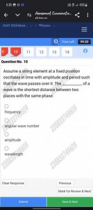 Assume a string element at a fixed position oscillates in time ... | Filo