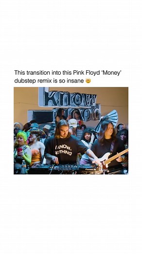 Wub District on Instagram: "@knowgood dropping this insane transition into a dubstep remix of Pink Floyd’s ‘Money’ 💰🔥"