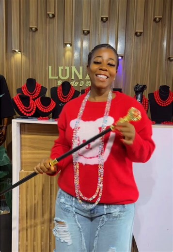 Beads and staff available