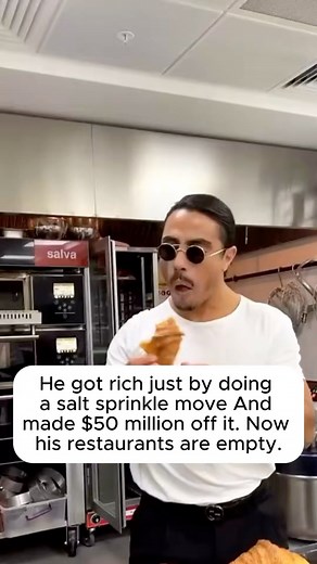 From viral fame to fading flame — the rise and fall of Salt Bae 🧂🔥He sliced, sprinkled, and seduced the internet — but where is he now?From luxury steakhouses and celebrity selfies to closing 5 of his high-end hotels, his story is a recipe for viral fame… and a reminder that not all that glitters is gold. 🍖📉#saltbae #virals #riseandfall #celebritychef #viralreels #famegame #foodinfluencer #internetfame #instareels #restaurantlife #chefstory #socialmediastar #trendingreels #viralhistory #stea