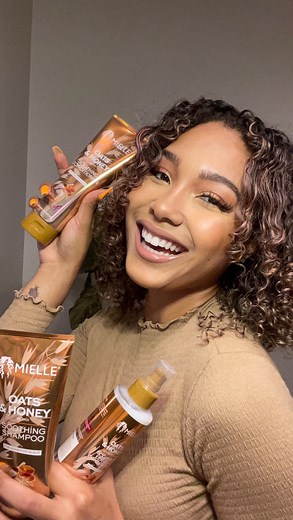 Parker McKenna Posey on Instagram: "@mielleorganics gon get you right every time ACT LIKE YOU KNOW ☺️ #mielleorganics #haircare #curlyhair"
