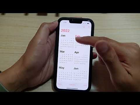 iPhone 13/13 Pro: How to Change Calendar View to Day/Week/Month/Year