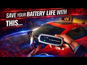 Battery Tender/Charger For Any Camaro/Corvette or Car // SUPER EASY INSTALL