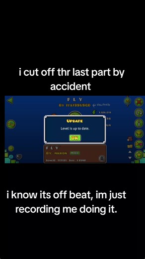 Geometry Dash Level Edit: Accidental Cut Insight