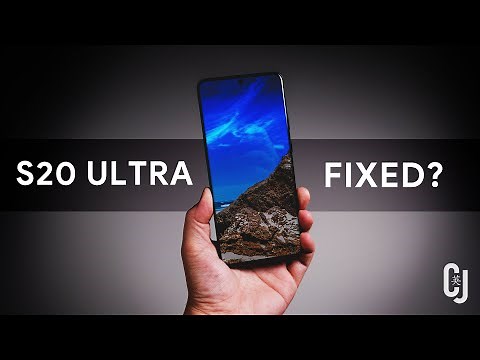 Galaxy S20 Ultra Green Screen Tint Firmware Update - Is it fixed??
