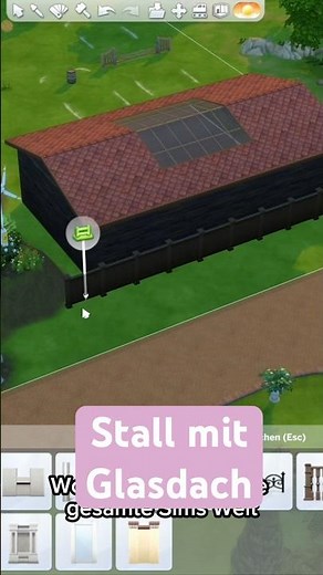 Sims Horse Stable 3000 🔥 #sims #sims4 #sims4glassroof