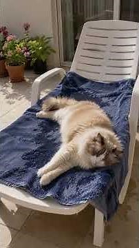 How do cats deal with a heatwave?