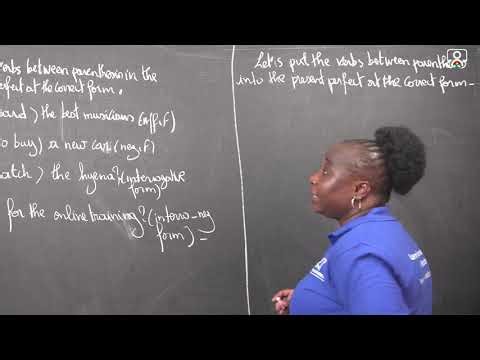 Exercice Anglais TleA Grammar Seq01d The present perfect