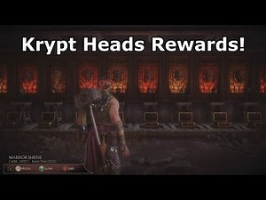 MK11 Krypt - All Severed Heads Rewards!