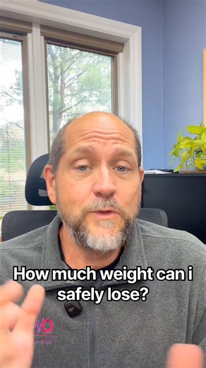 How much weight can I safely lose in a month? #weightloss