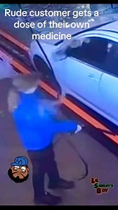 Don't bring a cup of water to a water hose fight #funny #funnyreels | lil_shirleys_boy