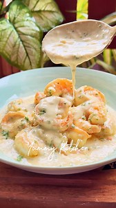 Creamy Garlic Shrimp | Yummy Kitchen