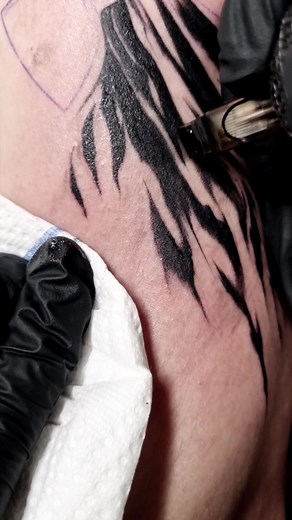 Alucard Tattoo Technique and Drawing Tutorial