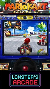 Why is this Mario Kart so fast? #mariokart #arcade #nintendo