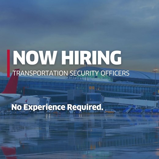 Start your career with TSA! No matter your experience, TSA has entry-level positions waiting for you! | Transportation Security Administration - TSA