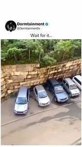 That man was very smart to get his vehicle out of the way in time #fblifestyle | Dormtainment