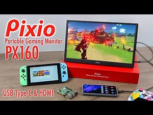 Review of the Pixio 15.6” portable gaming monitor