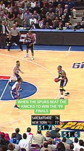 Avery Johnson's 1999 Finals Jumper: Spurs Win Series in 5