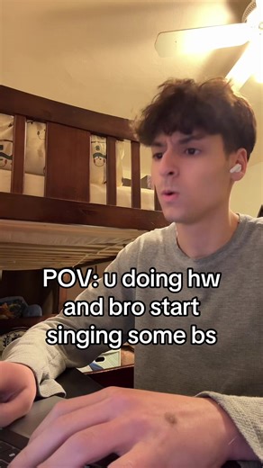 When Homework Turns into a Concert: Relatable Moments