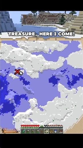 Digging for Treasure in Minecraft... Will I Find It? #shorts #minecraftshorts